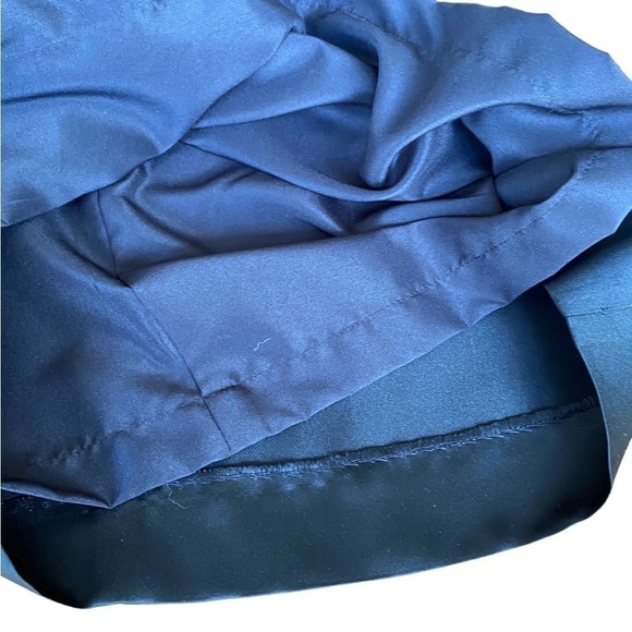 Alfred Sung Black Lace Embroidered Long Sleeve Formal Sheath Evening Dress Women - Picture 12 of 15